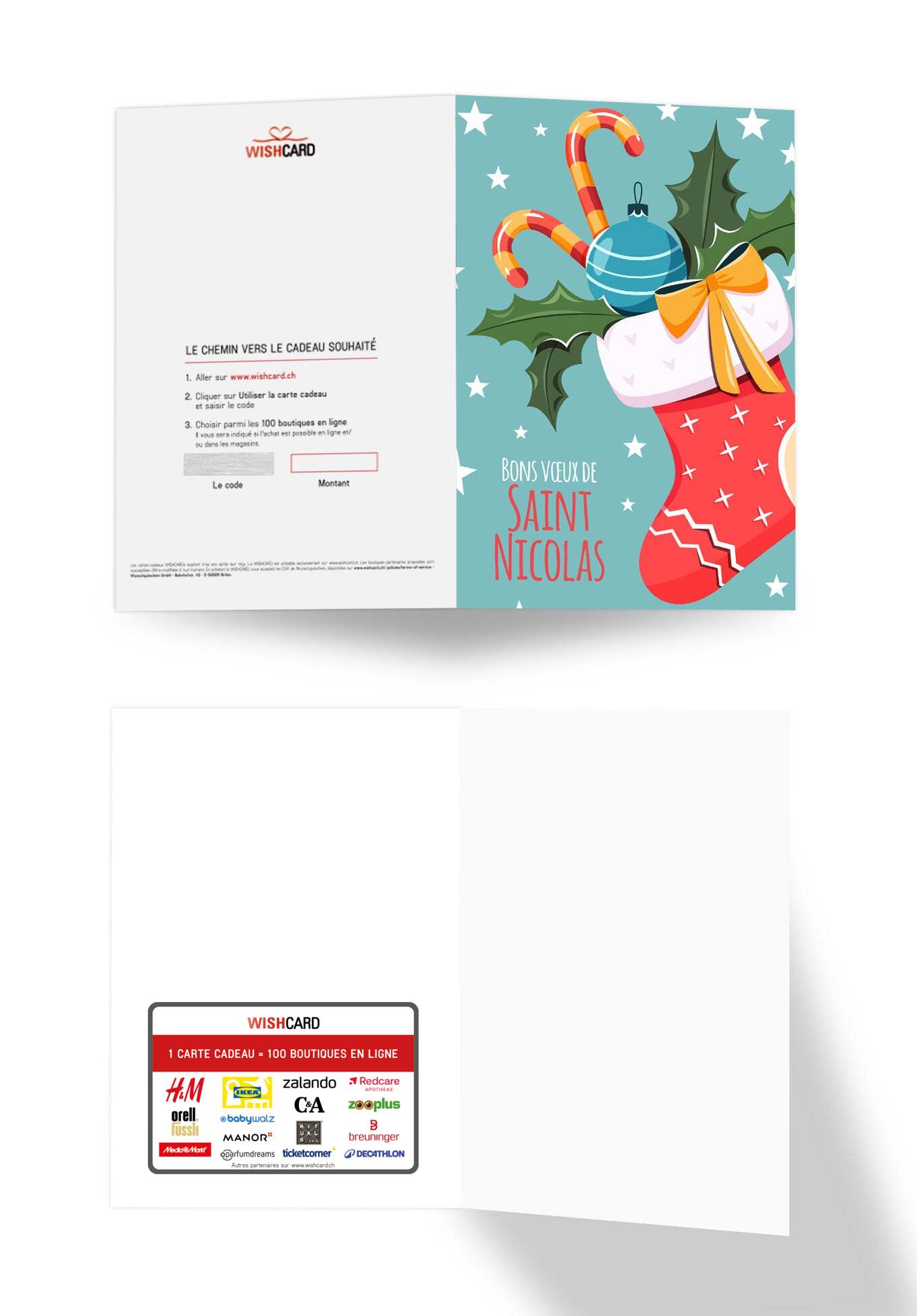 Bons voeux Saint Nicolas - Bas