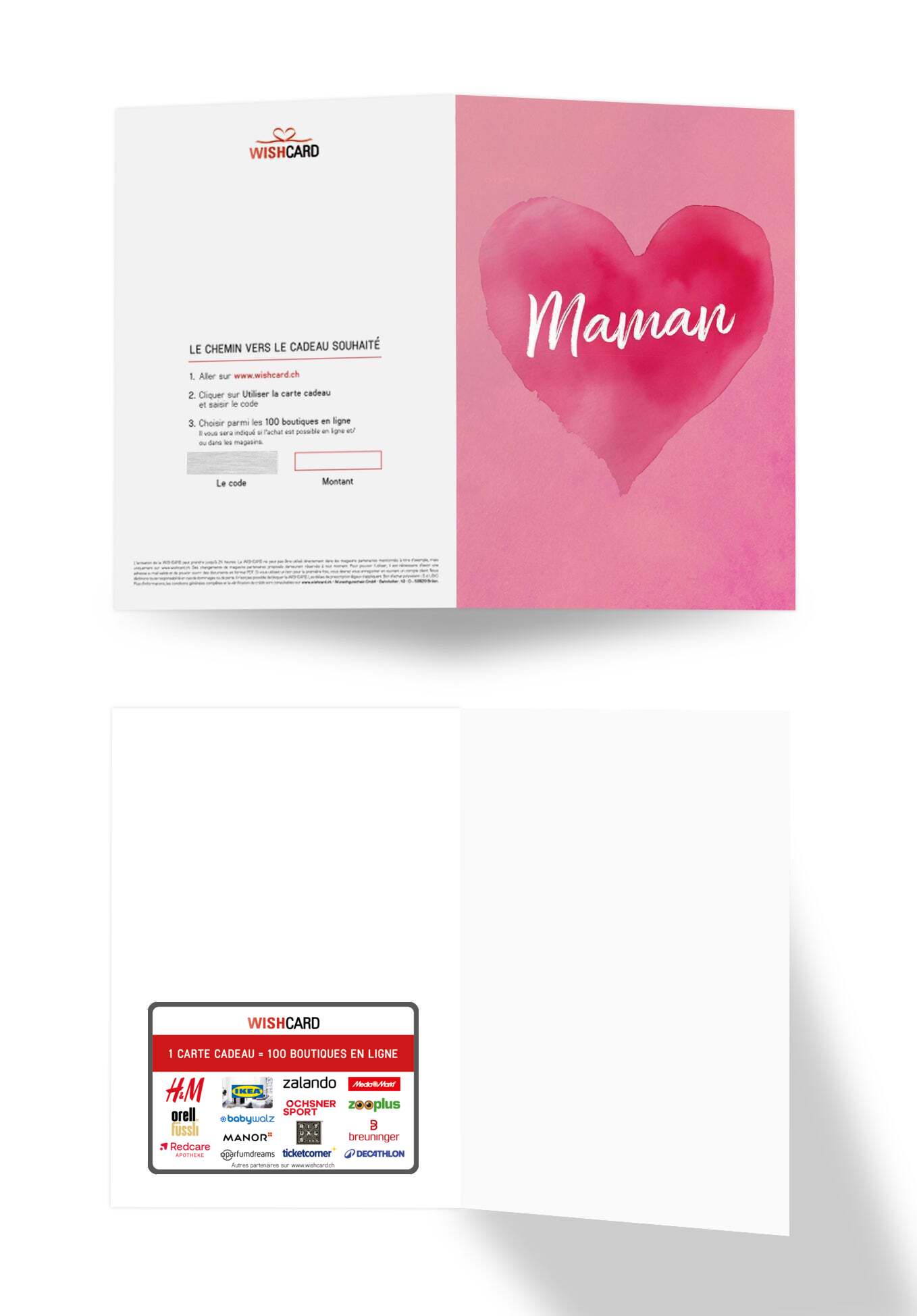 Maman - Cœur rose (Value)