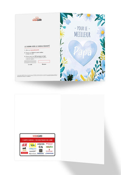 Pour le meilleur Papa - Fleurs de cœur