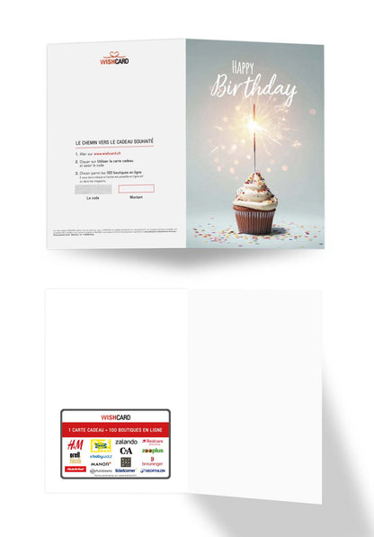 Happy Birthday - Muffin