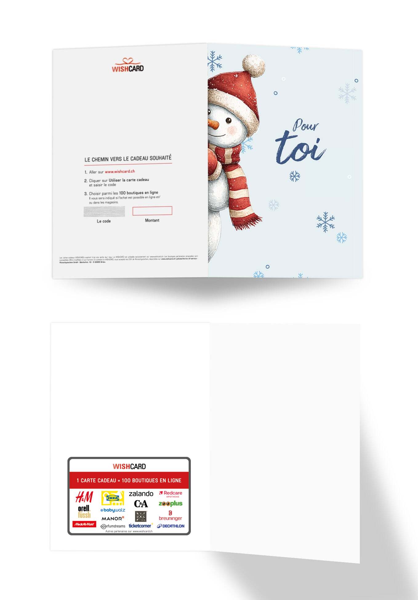 Pour toi - Bonhomme de neige