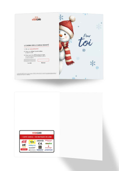 Pour toi - Bonhomme de neige