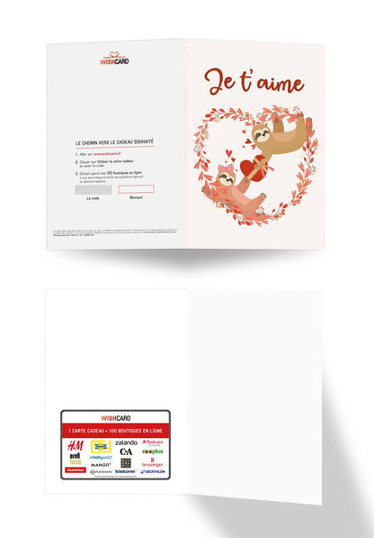 Je t'aime - Paresseux Cœur PDF