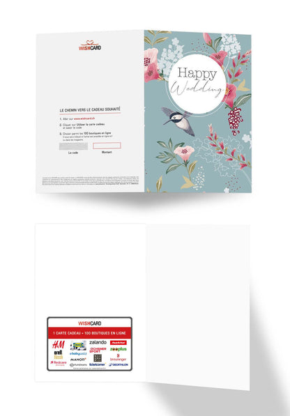 Happy Wedding - Oiseau