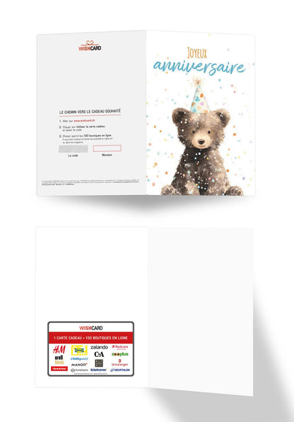 Joyeux anniversaire - Ours
