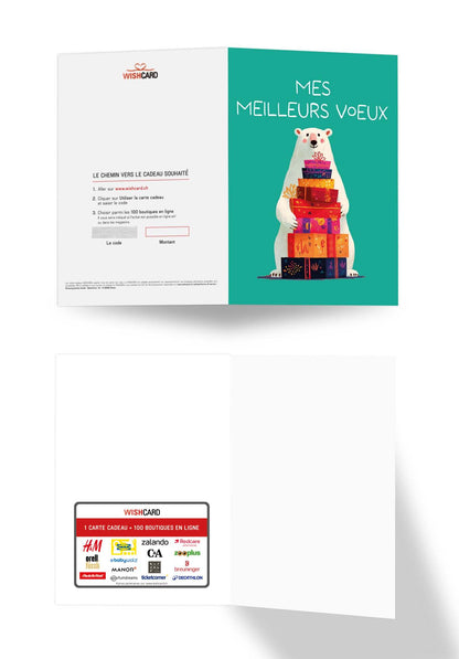 Mes meilleurs vœux - Ours polaire Paquets