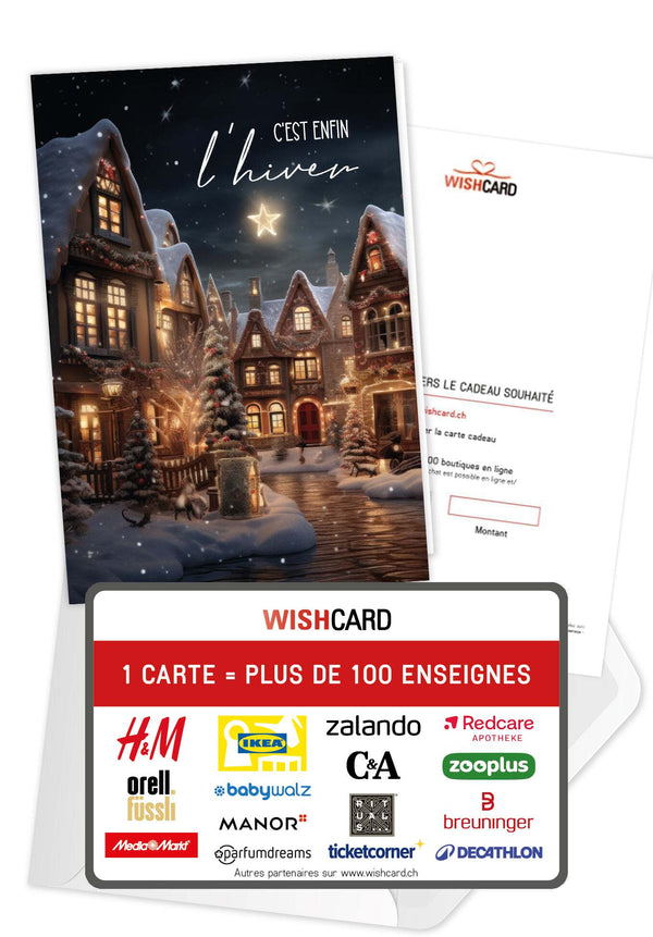 C'est enfin l'hiver - Village