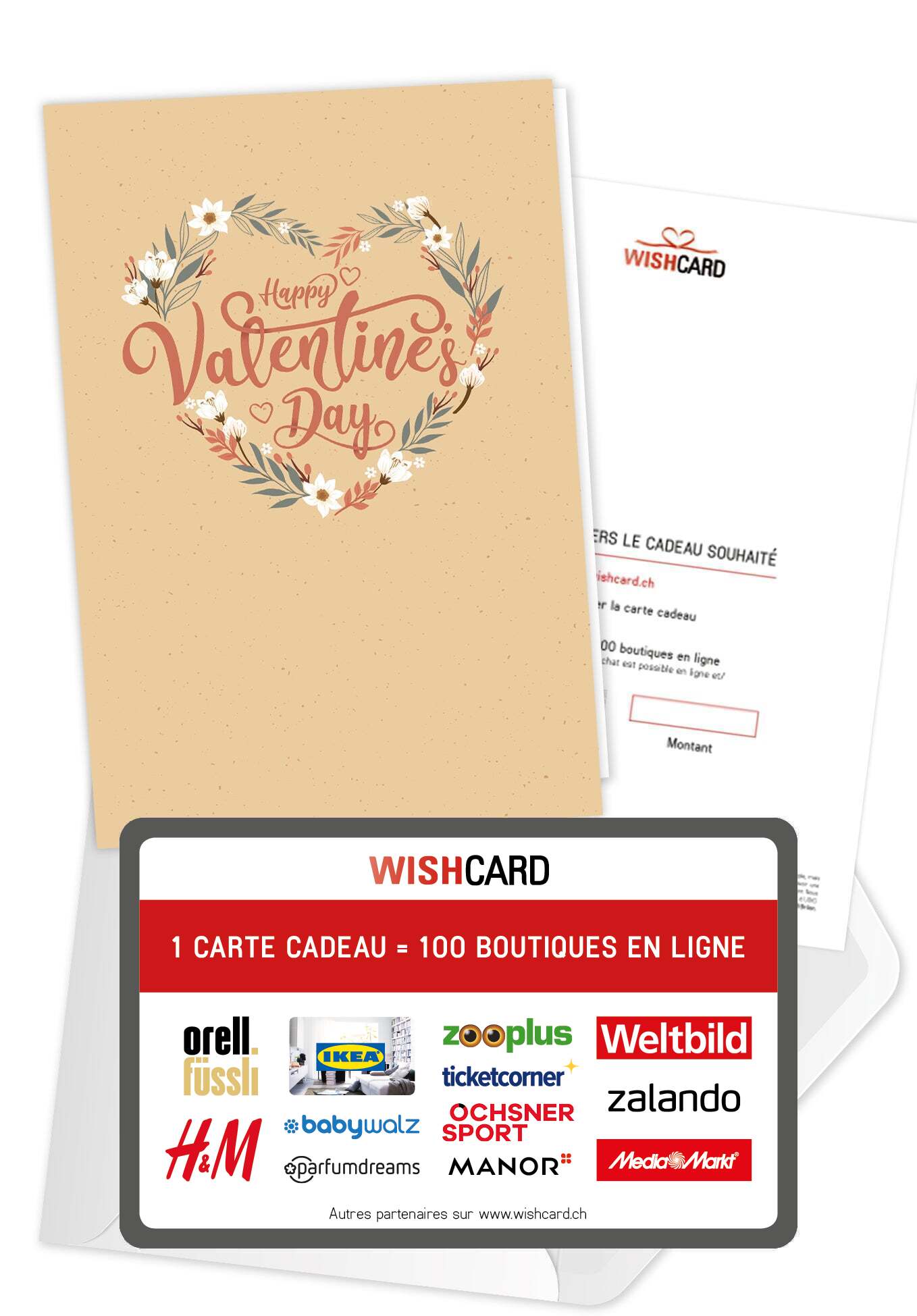 Happy Valentines Day - Couronne (Valeur du bon)