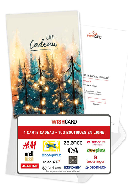 Carte Cadeau - Lumière Forêt