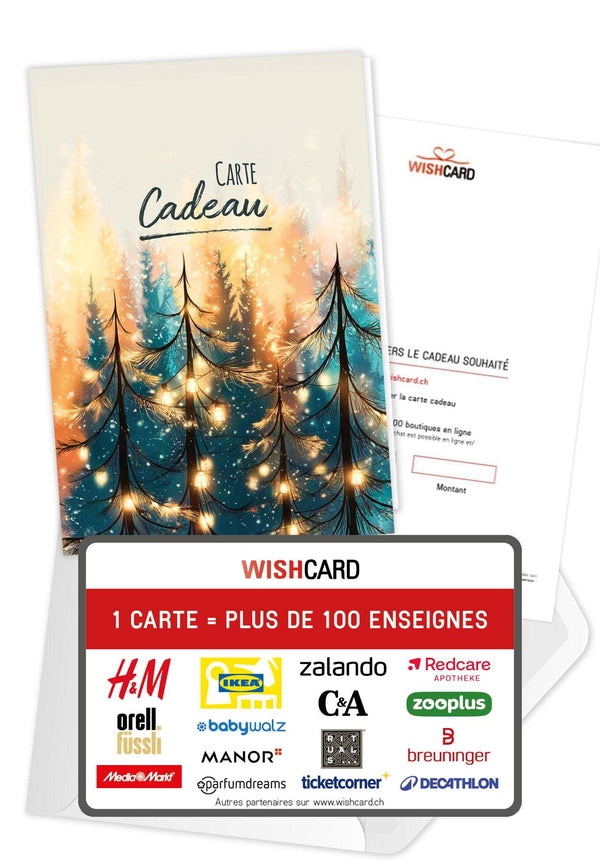 Carte Cadeau - Lumière Forêt
