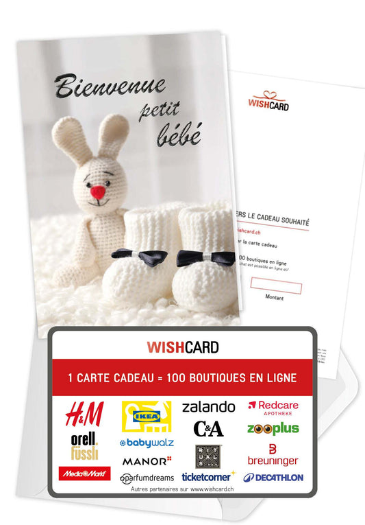 Bienvenue petit bébé - Lapin