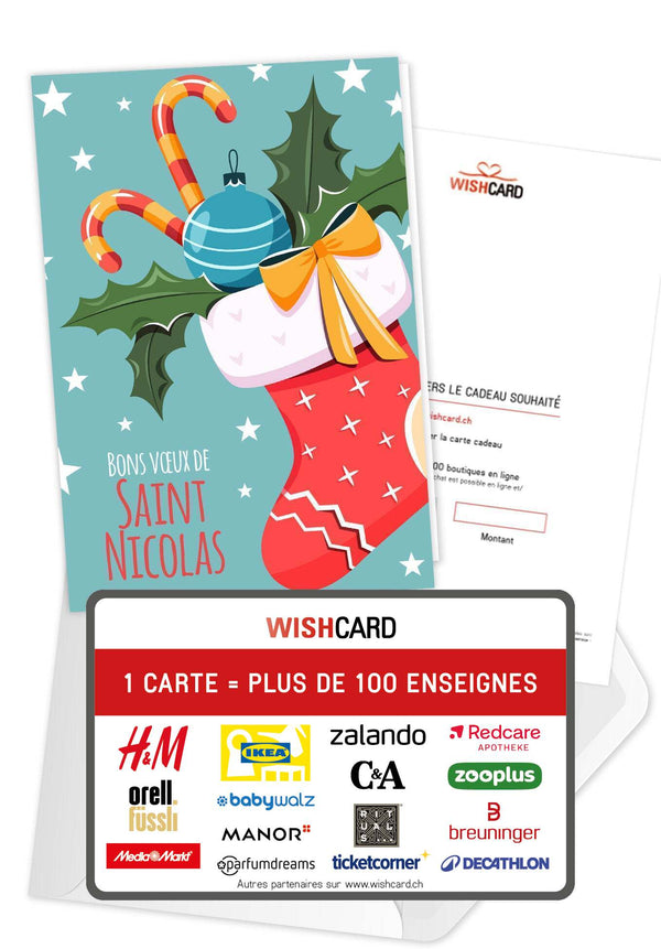 Bons voeux Saint Nicolas - Bas