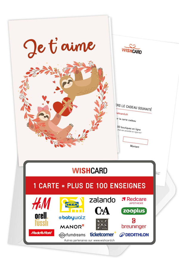 Je t'aime - Paresseux Cœur
