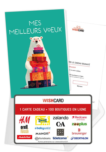 Mes meilleurs vœux - Ours polaire Paquets