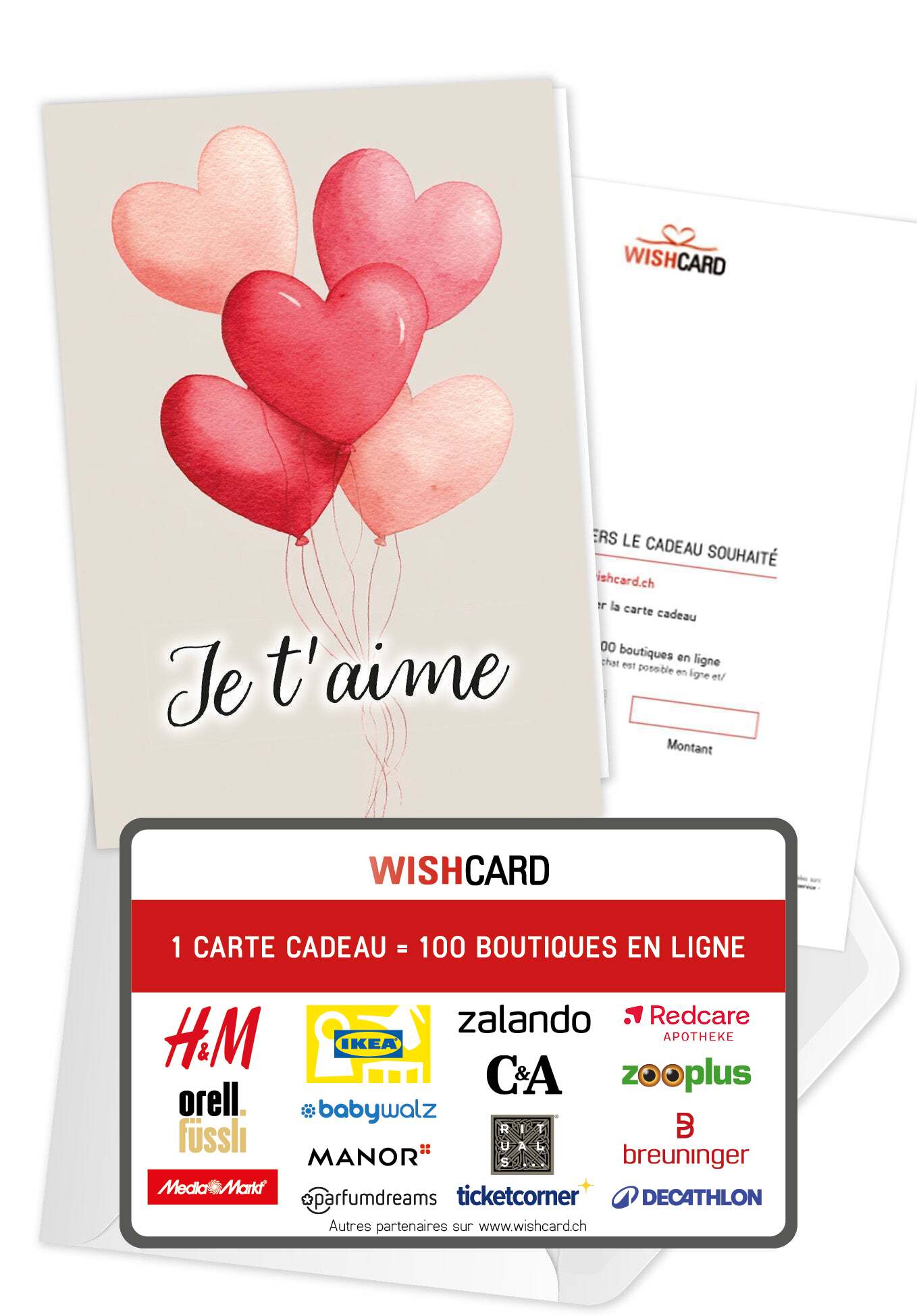 Je t'aime - Ballons coeurs PDF