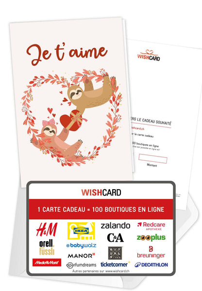 Je t'aime - Paresseux Cœur PDF