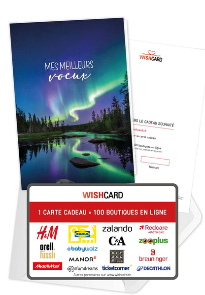 Mes meilleurs vœux - Forêt Aurorale