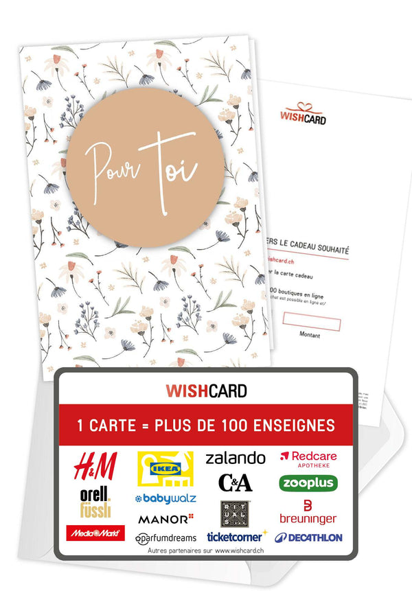 Pour toi - Fleurs blanches