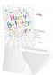 Happy Birthday - Confetti (Optional: Mit Logo für zzgl. 2 €)