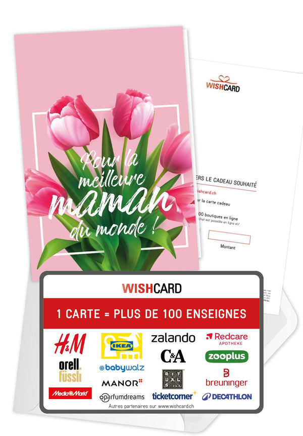 Pour la meilleure maman - Tulipes roses