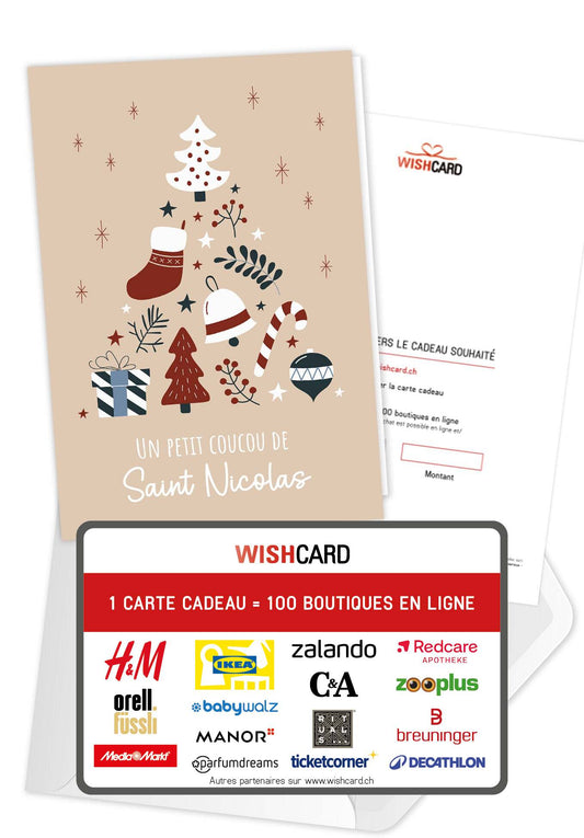 Coucou de Saint Nicolas - Doodle Beige