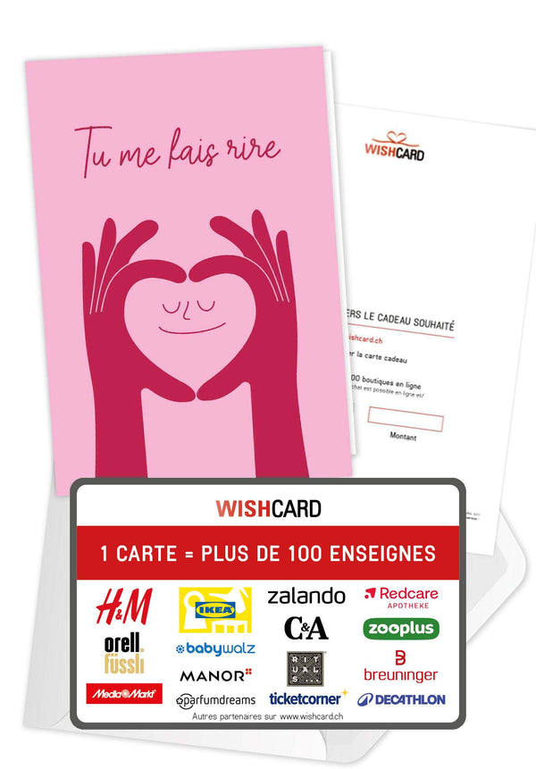 Tu me fais rire - Rose 