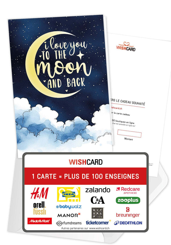 To The Moon - Lune Nuages 