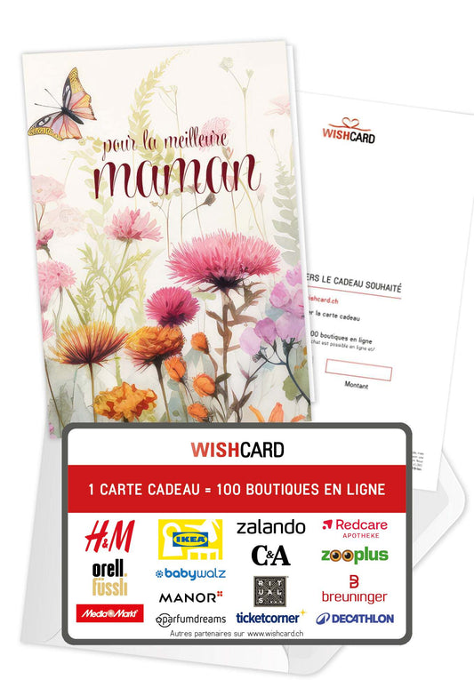 Pour la meilleure maman - Prairie de fleurs