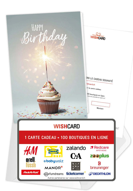 Happy Birthday - Muffin