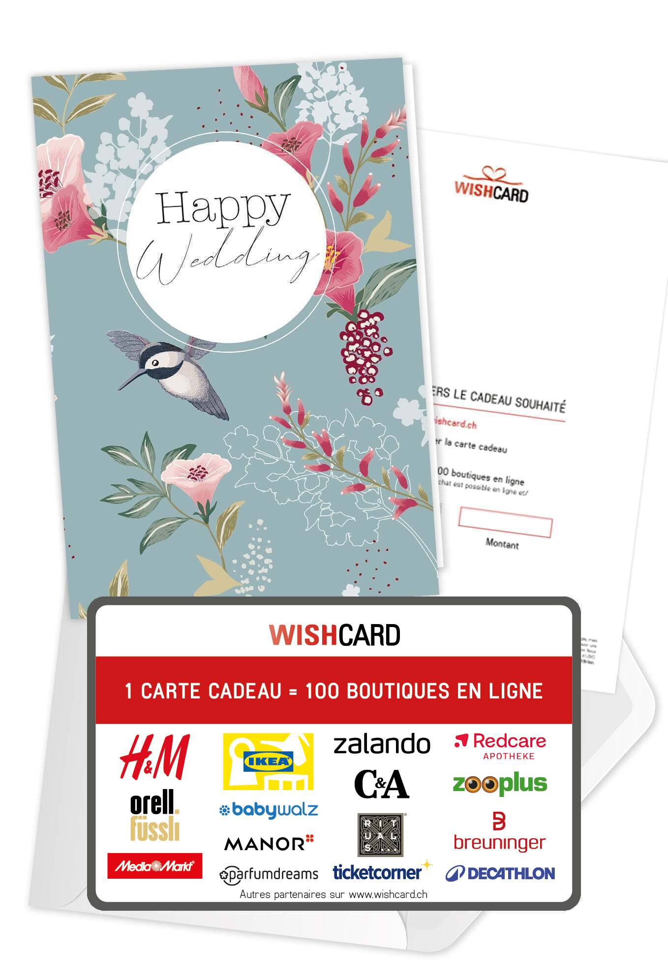 Happy Wedding - Oiseau