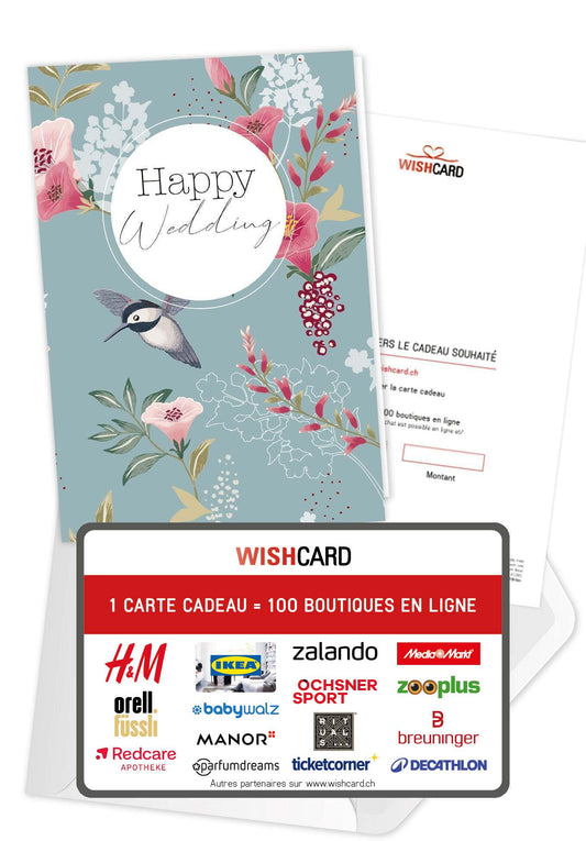 Happy Wedding - Oiseau