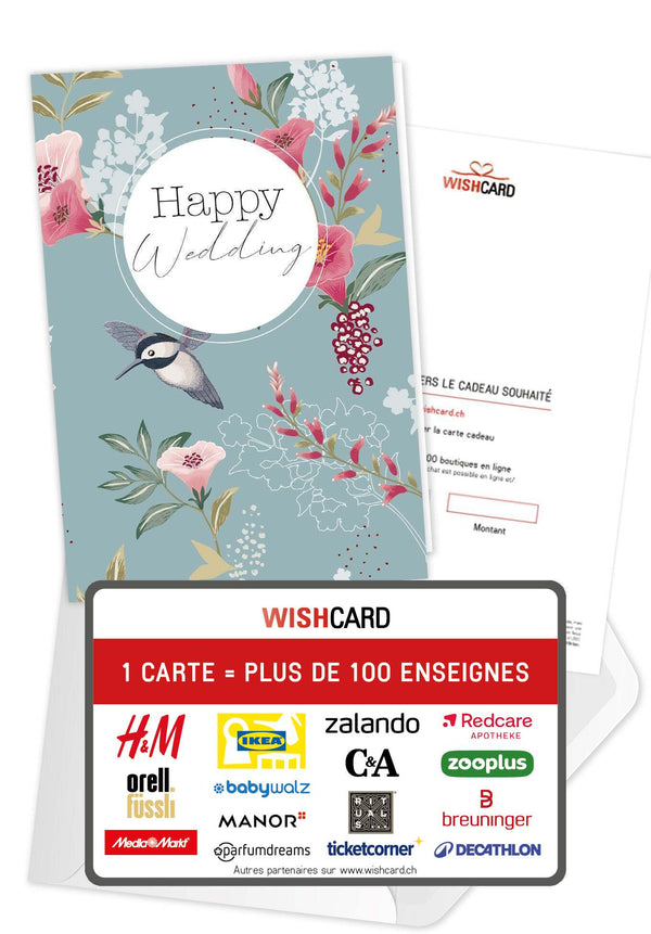 Happy Wedding - Oiseau