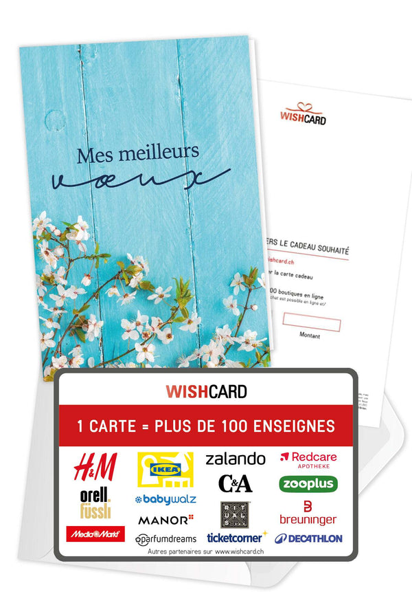 Mes meilleurs vœux - Bois Bleu