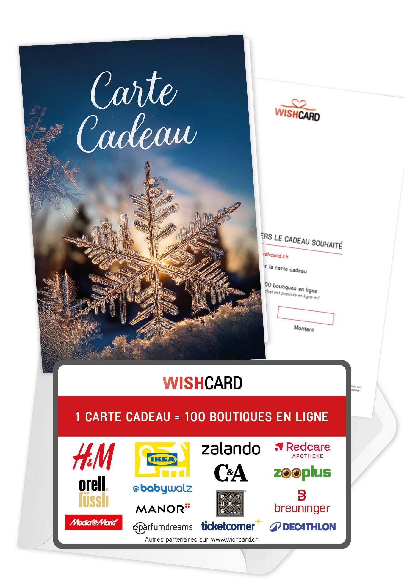 Carte Cadeau - Flocon de neige
