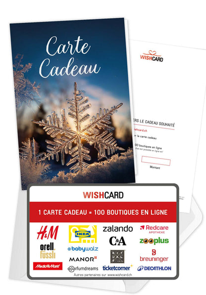 Carte Cadeau - Flocon de neige