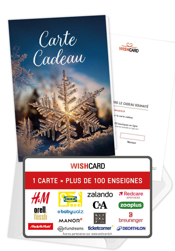 Carte Cadeau - Flocon de neige