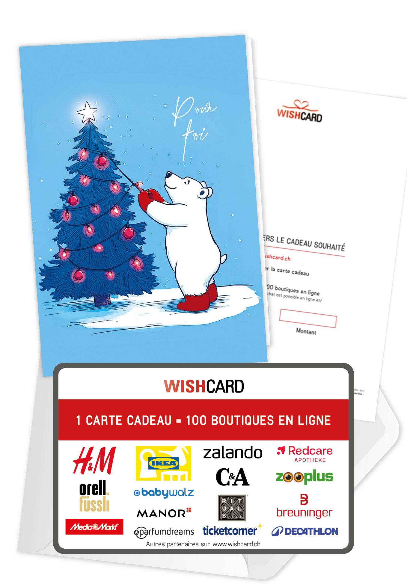 Pour toi - Ours polaire Sapin