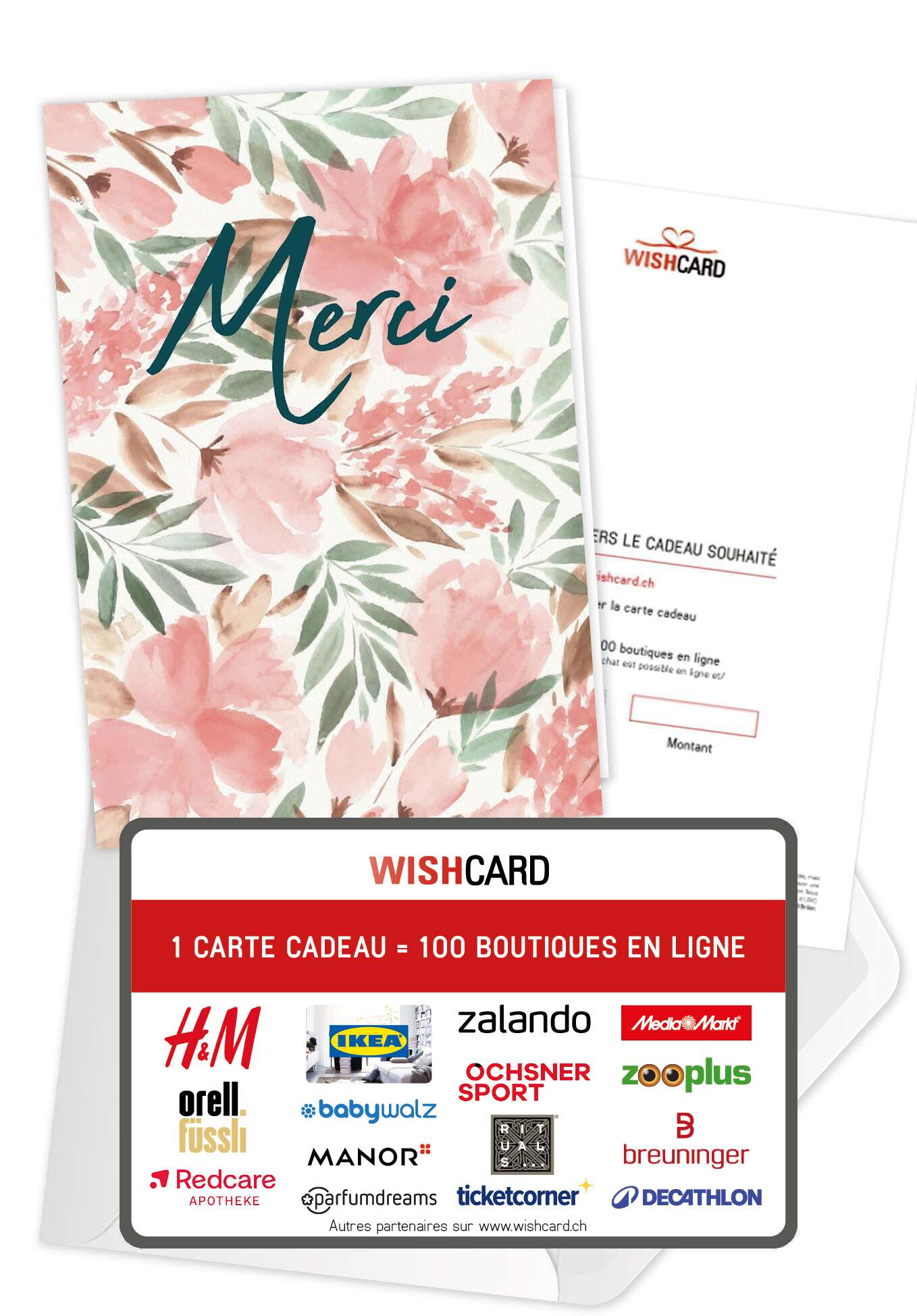 Merci - Fleurs Aquarelle (Value)