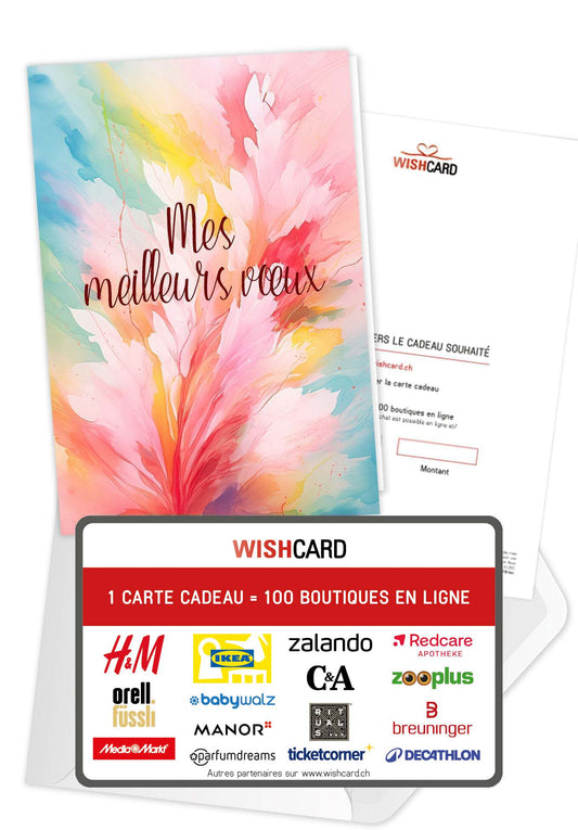 Mes meilleurs vœux - Coloré