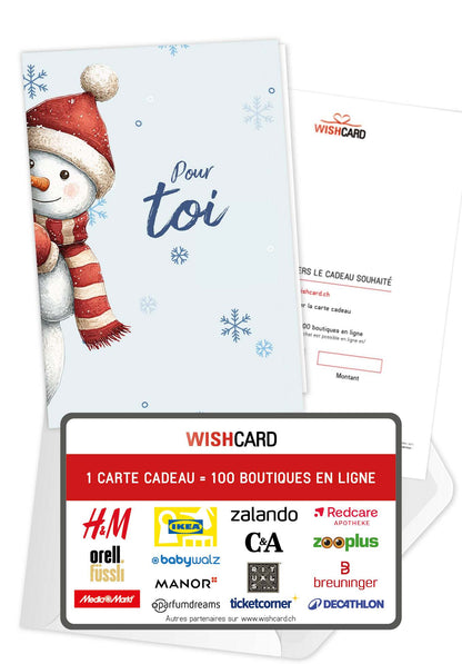 Pour toi - Bonhomme de neige