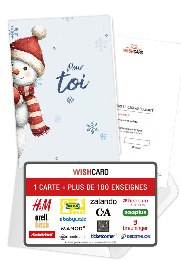Pour toi - Bonhomme de neige