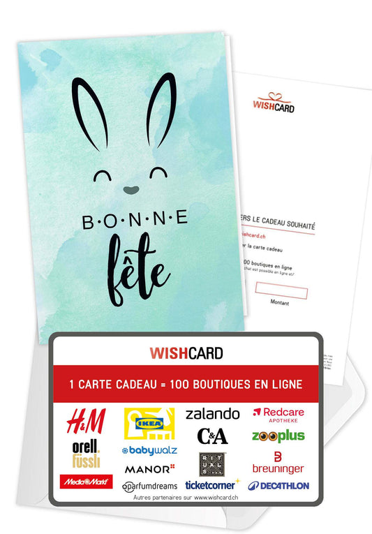 Bonne Fête - Oreilles de lapin