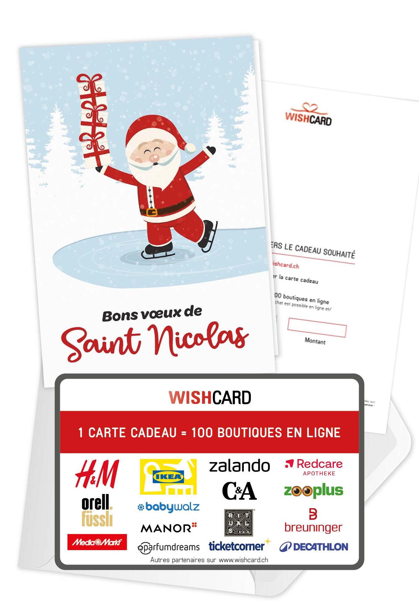 Bons voeux Saint Nicolas - Patinoire Saint-Nicolas