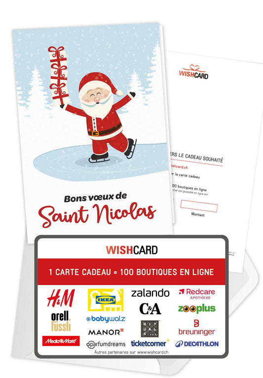 Bons voeux Saint Nicolas - Patinoire Saint-Nicolas