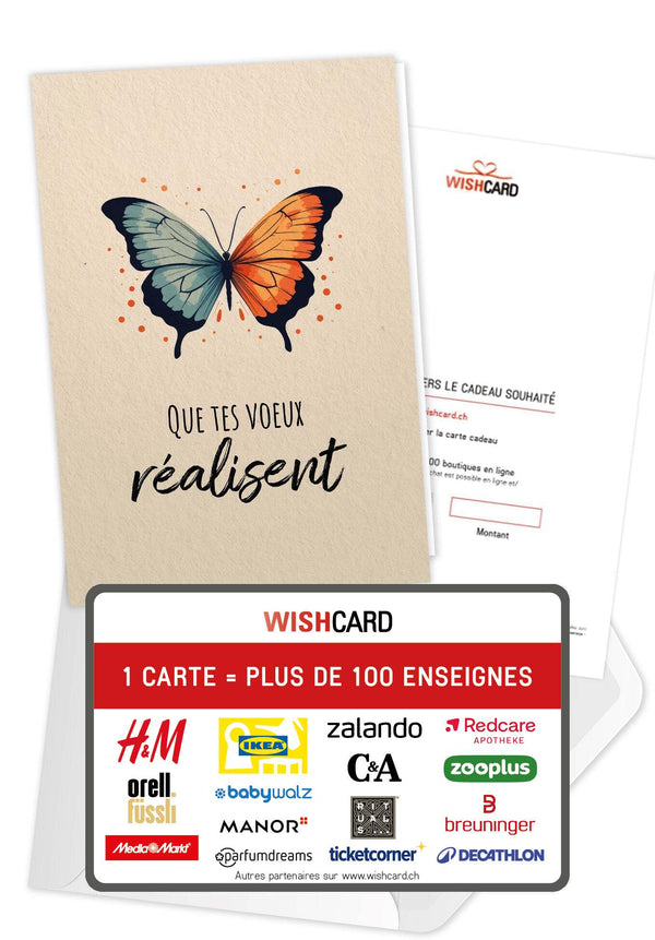 Tes voeux se Réalisent - Papillon