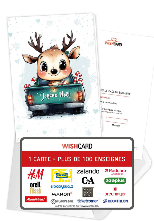 Joyeux Noël - Camion Rennes