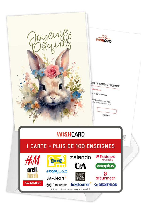 Joyeuses Pâques - Fleurs de lapin