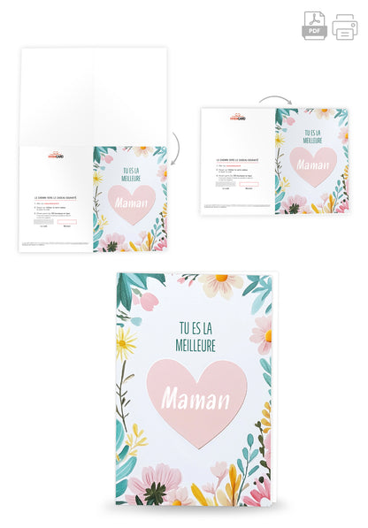 Tu es la meilleure Maman - Cœur 