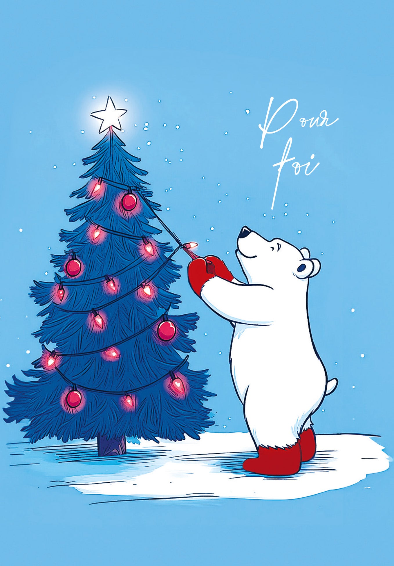 Pour toi - Ours polaire Sapin