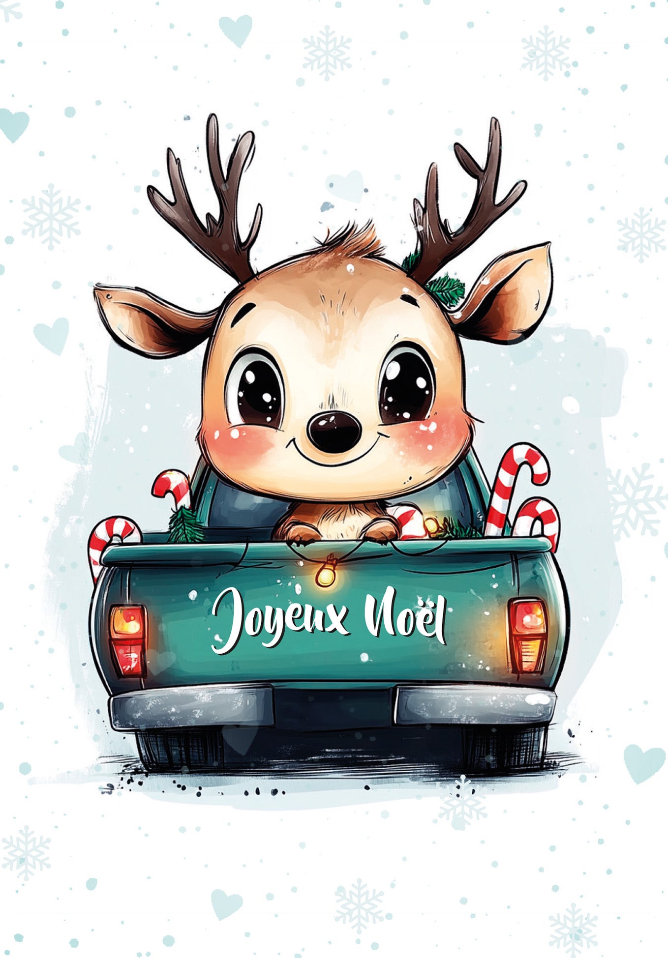 Joyeux Noël - Camion Rennes